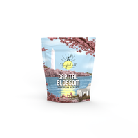 capital blossom coffee blend artwork bag