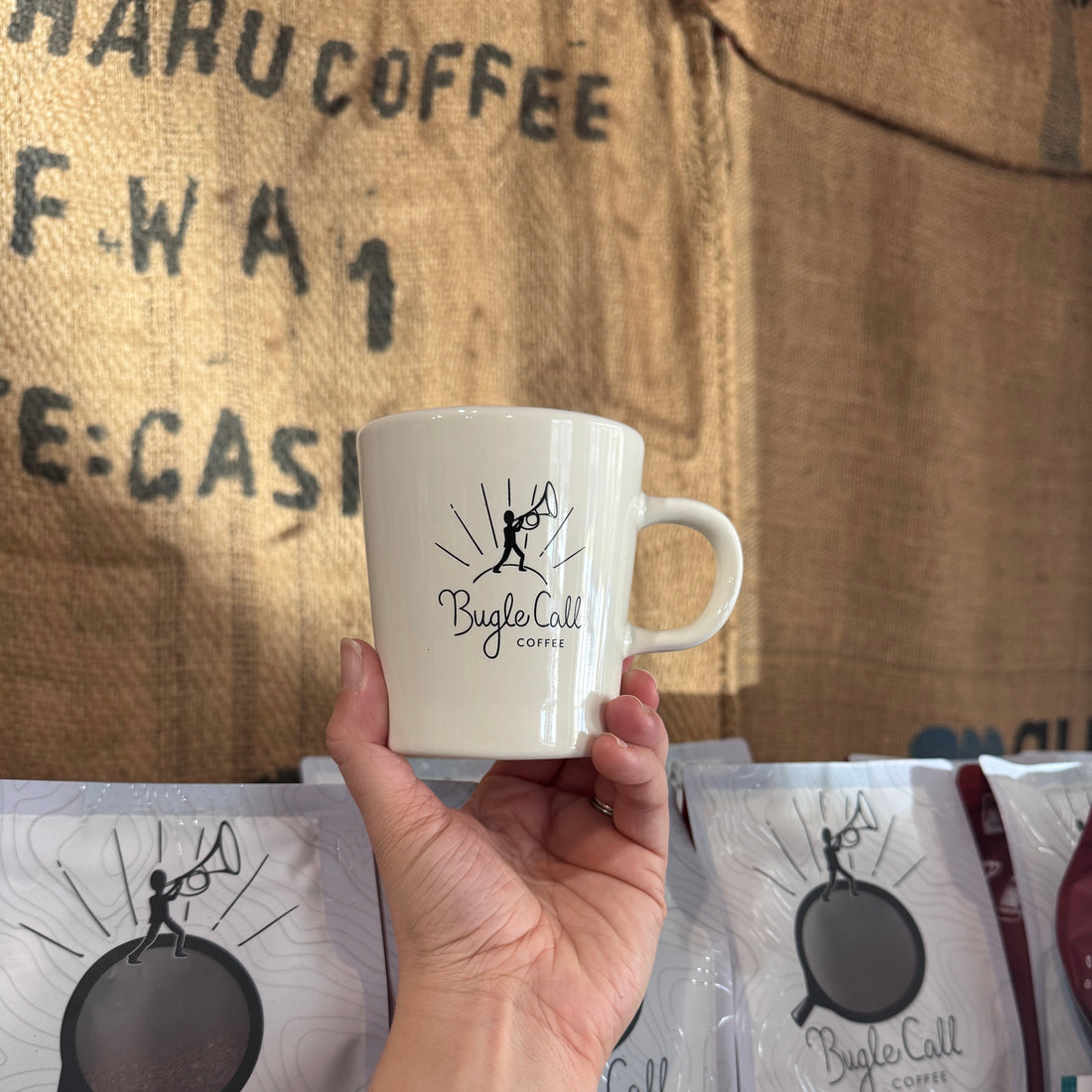 Bugle Call Coffee Diner Mug