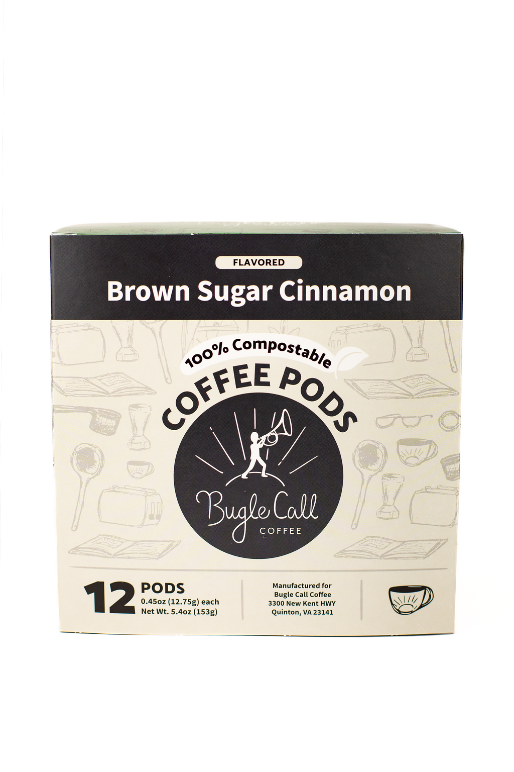 Compostable Single Serve Coffee Pods – Bugle Call Coffee